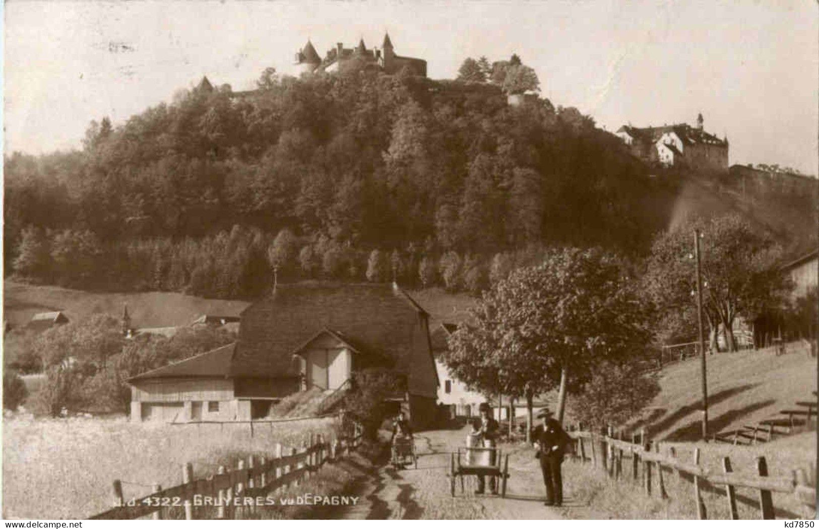 Gruyeres - Vu De Epagny - Gruyères