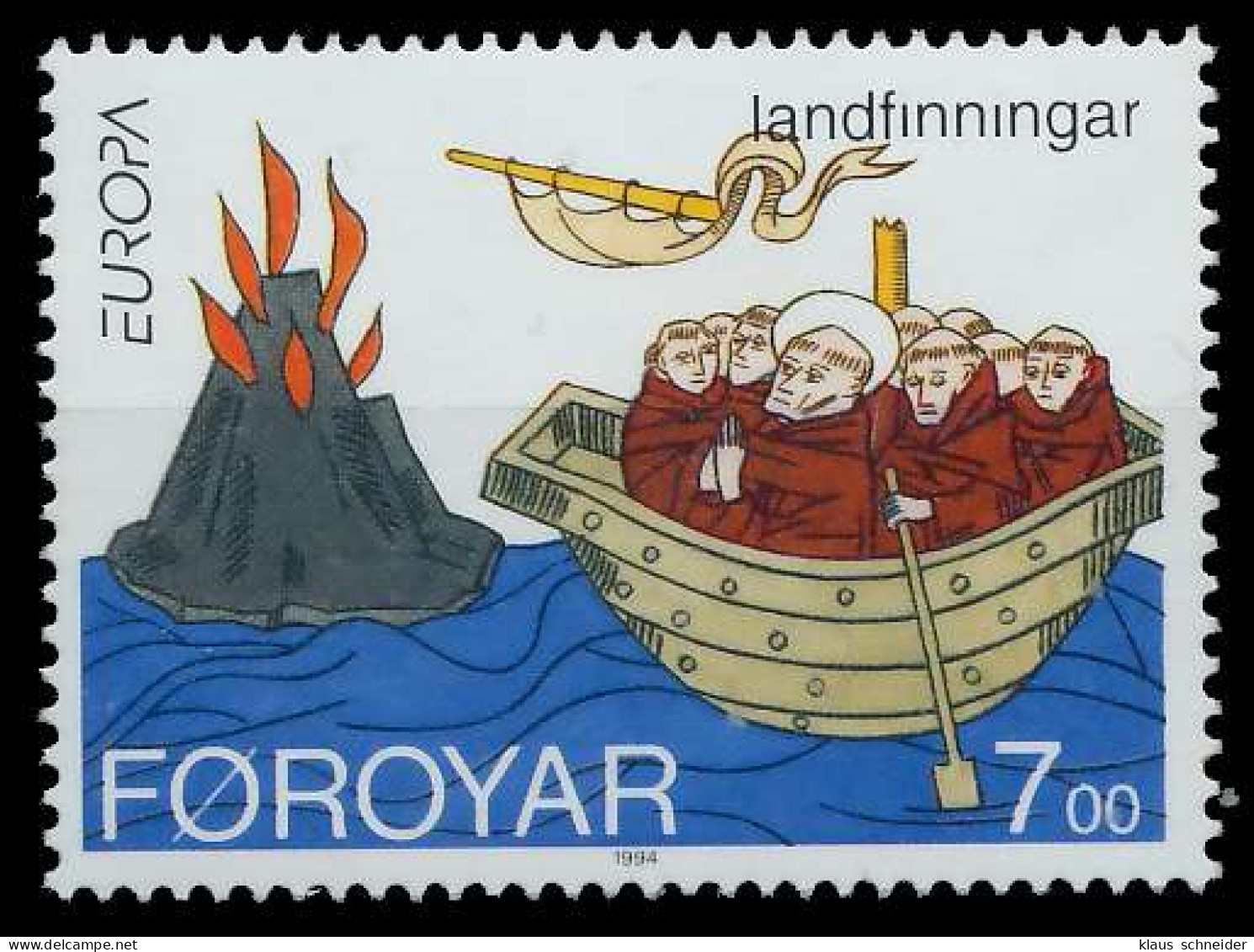 FÄRÖER 1994 Nr 261II Postfrisch X08EA16 - Färöer Inseln