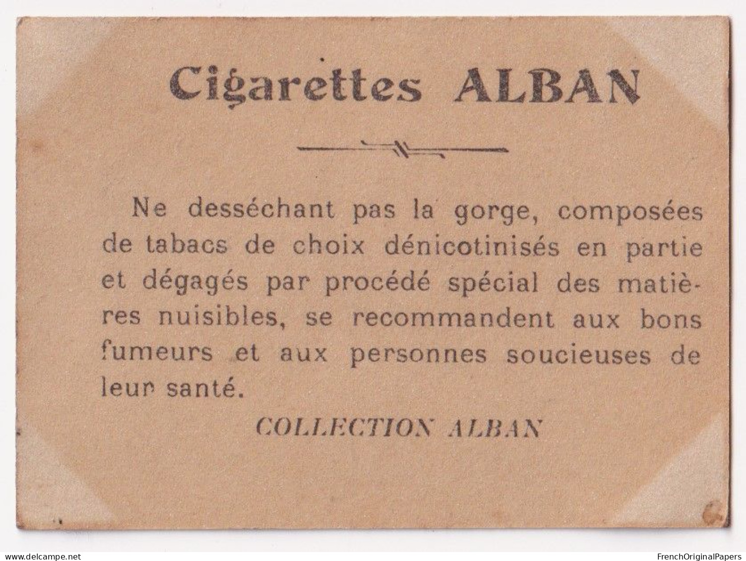 Otéro - Cigarettes L. Alban 1910 Photo Femme Sexy Pin-up Vintage Artiste Cabaret Paris Bône Danse Danseuse A62-19 - Other Brands
