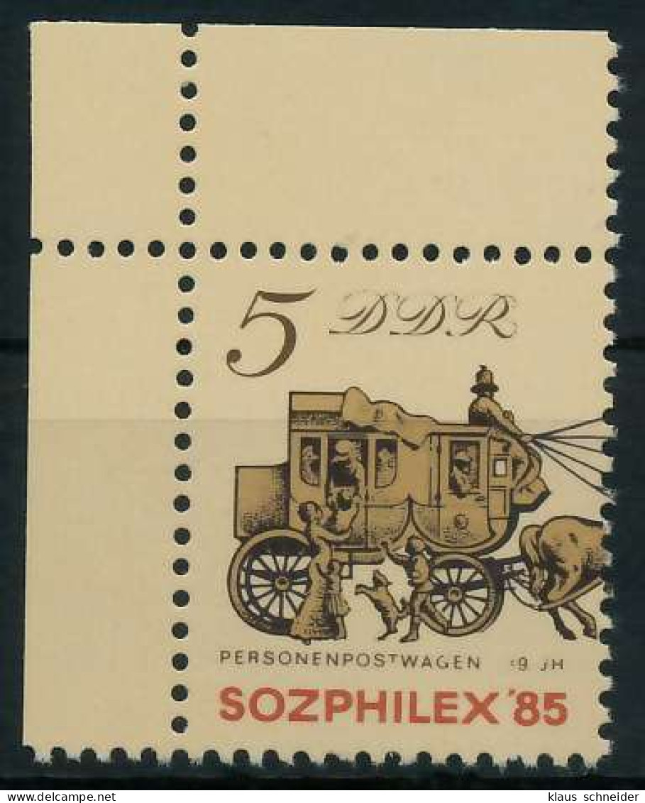 DDR 1985 Nr 2965 Postfrisch ECKE-OLI X0A6C2E - Unused Stamps
