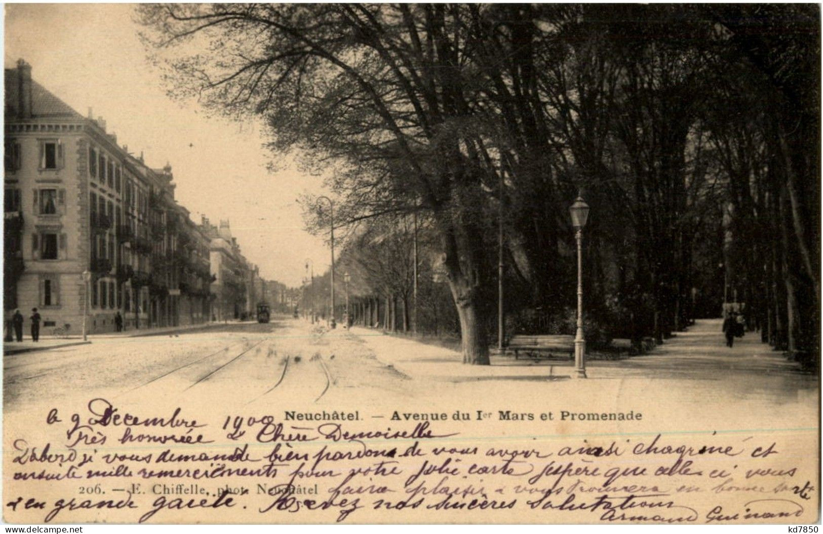 Neuchatel - Avenue Du 1er Mars - Neuchâtel