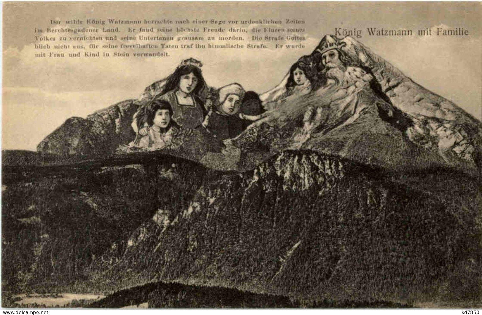 Watzmann - Berge Mit Gesichtern - Other & Unclassified