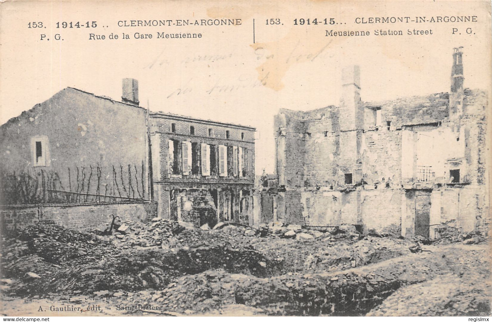 55-CLERMONT EN ARGONNE-N°2128-H/0371 - Clermont En Argonne