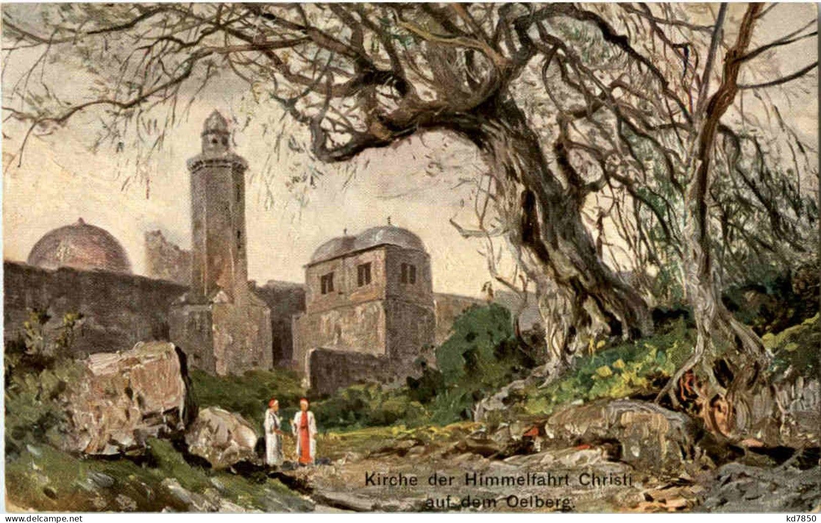 Kirche Der Himmelfahrt Christi Auf Dem Oelberg - Palestina