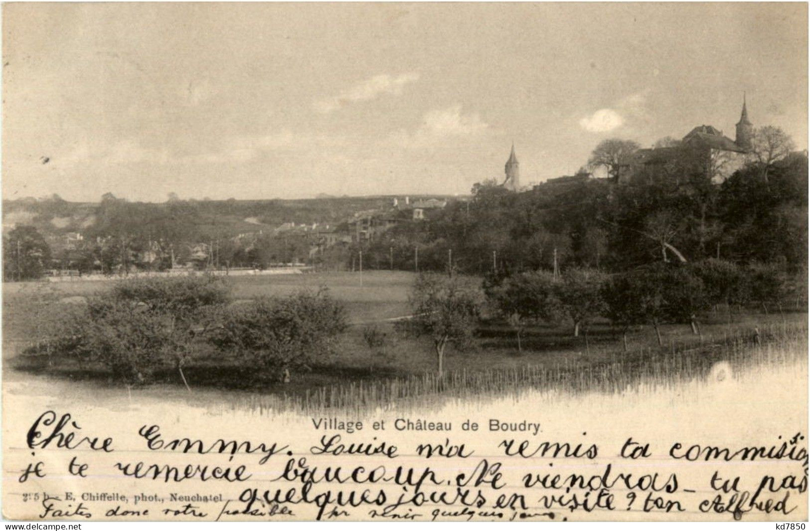 Village Et Chateau De Boudry - Boudry