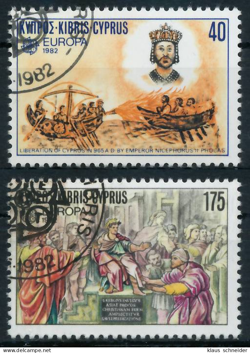 ZYPERN 1982 Nr 566-567 Gestempelt X5B566A - Used Stamps