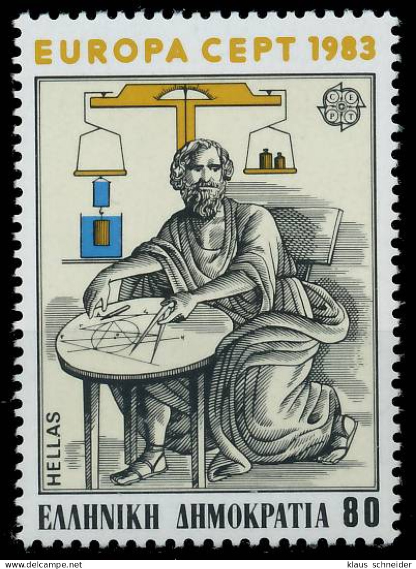 GRIECHENLAND 1983 Nr 1514 Postfrisch X5B57CE - Unused Stamps