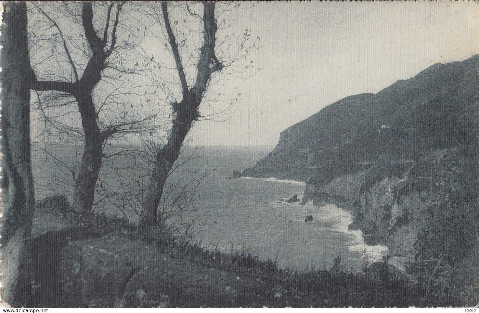 F80. Vintage Postcard. Coastal Cliff View. - Autres & Non Classés