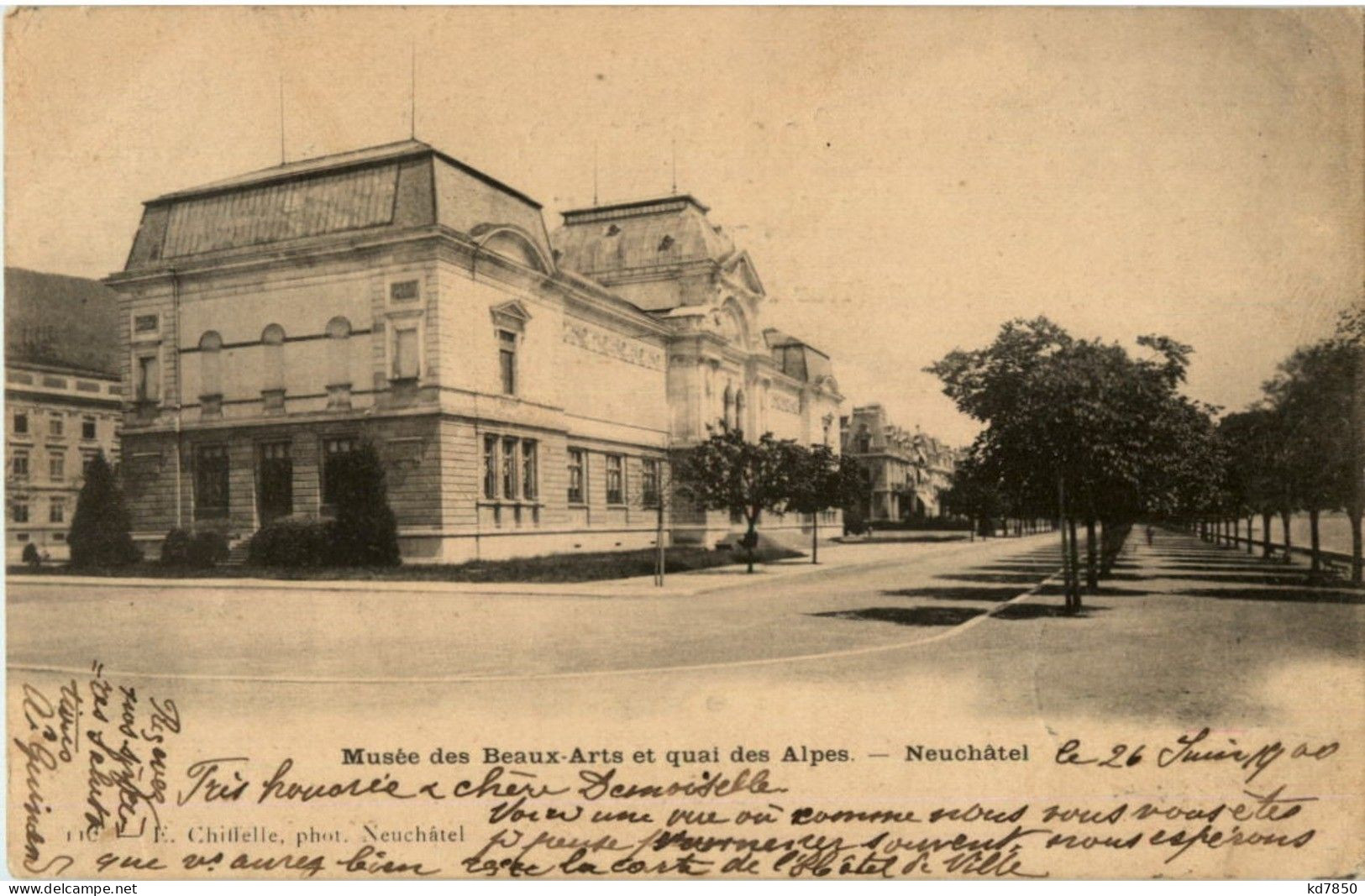 Neuchatel - Musee Des Beaux Arts - Neuchâtel