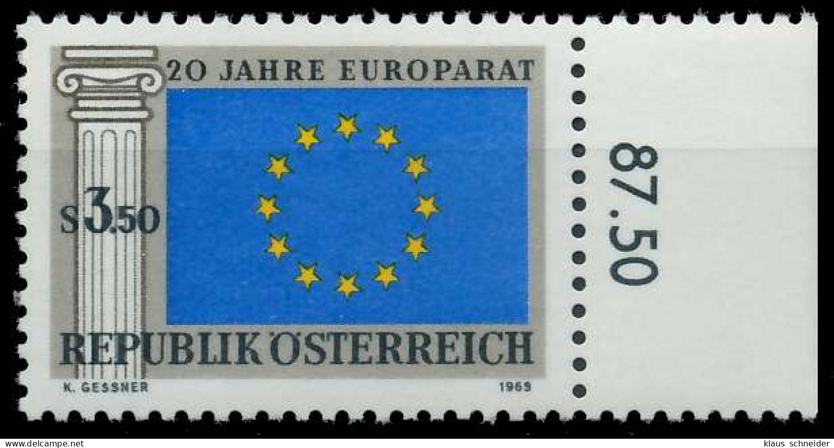 ÖSTERREICH 1969 Nr 1292 Postfrisch ORA X5E4B96 - Ongebruikt