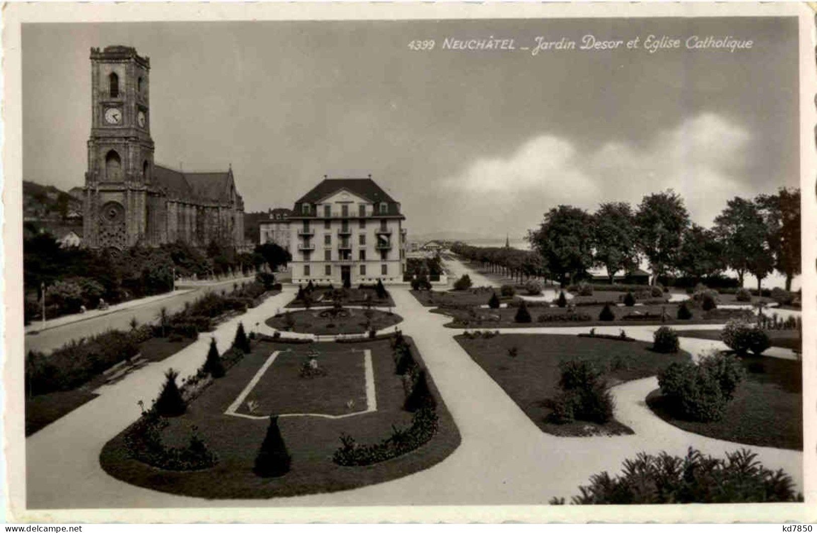 Neuchatel - Jardin Desor - Neuchâtel
