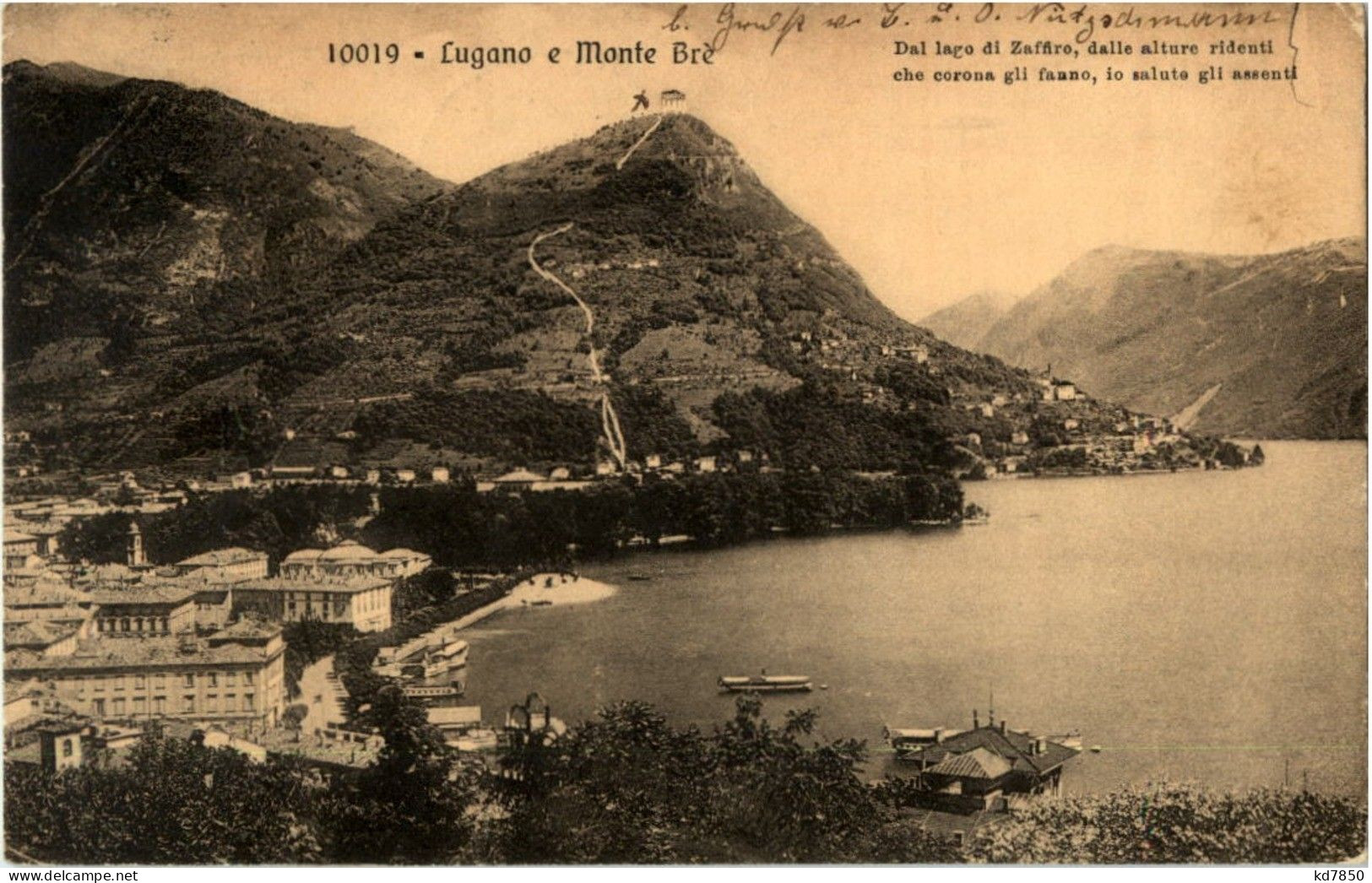 Lugano E Monte Bre - Lugano