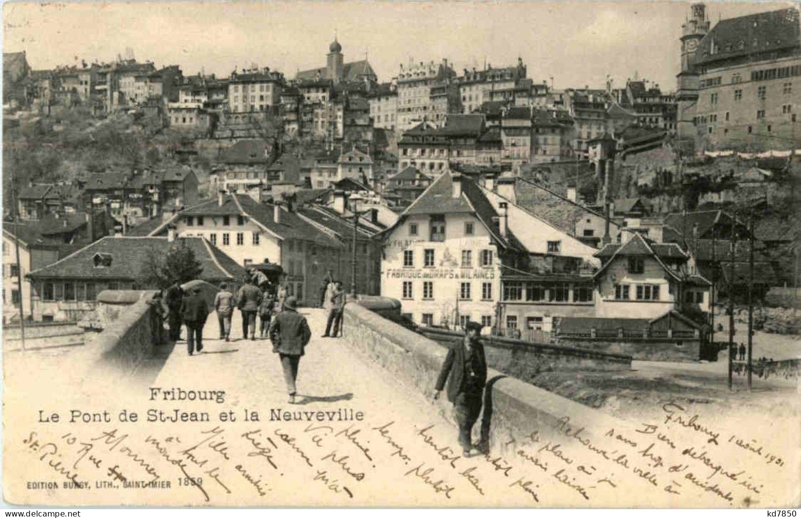 Fribourg - Le Pont - Fribourg