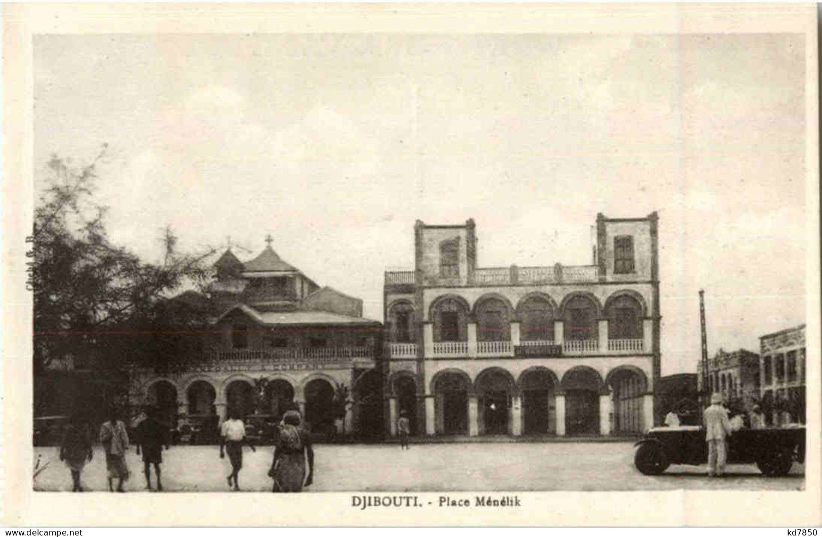 Djibouti - Place Menelik - Djibouti