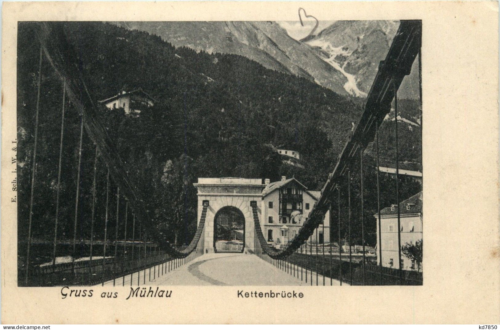 Gruss Aus Mühlau - Kettenbrücke - Innsbruck