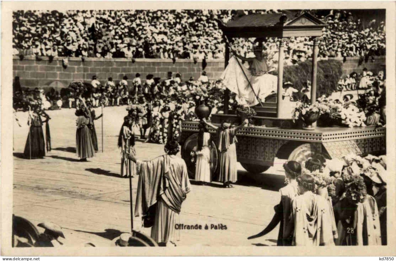 Vevey - Fete Des Vignerons 1927 - Vevey