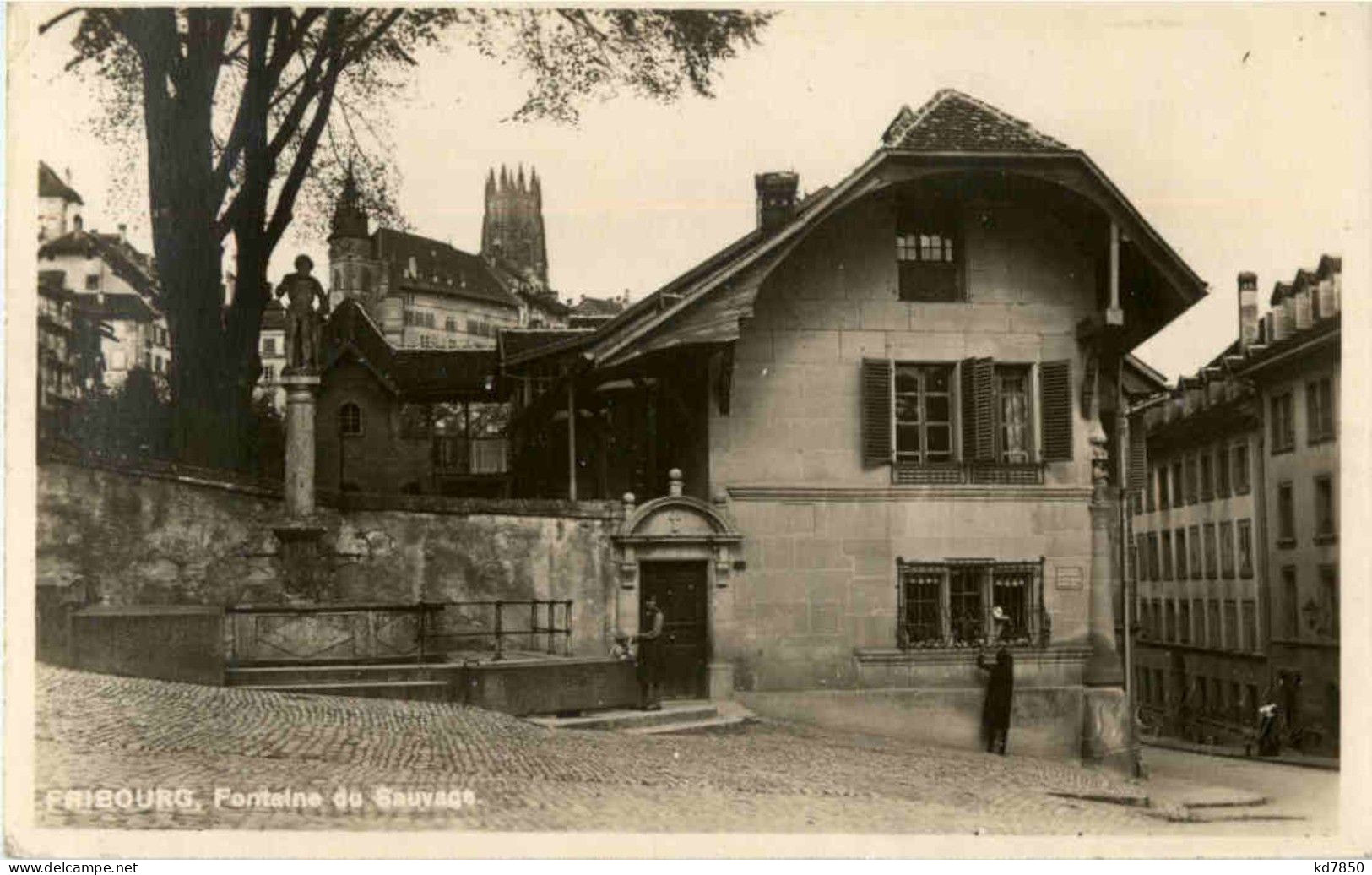 Fribourg - Fontaine Du Sauvage - Fribourg