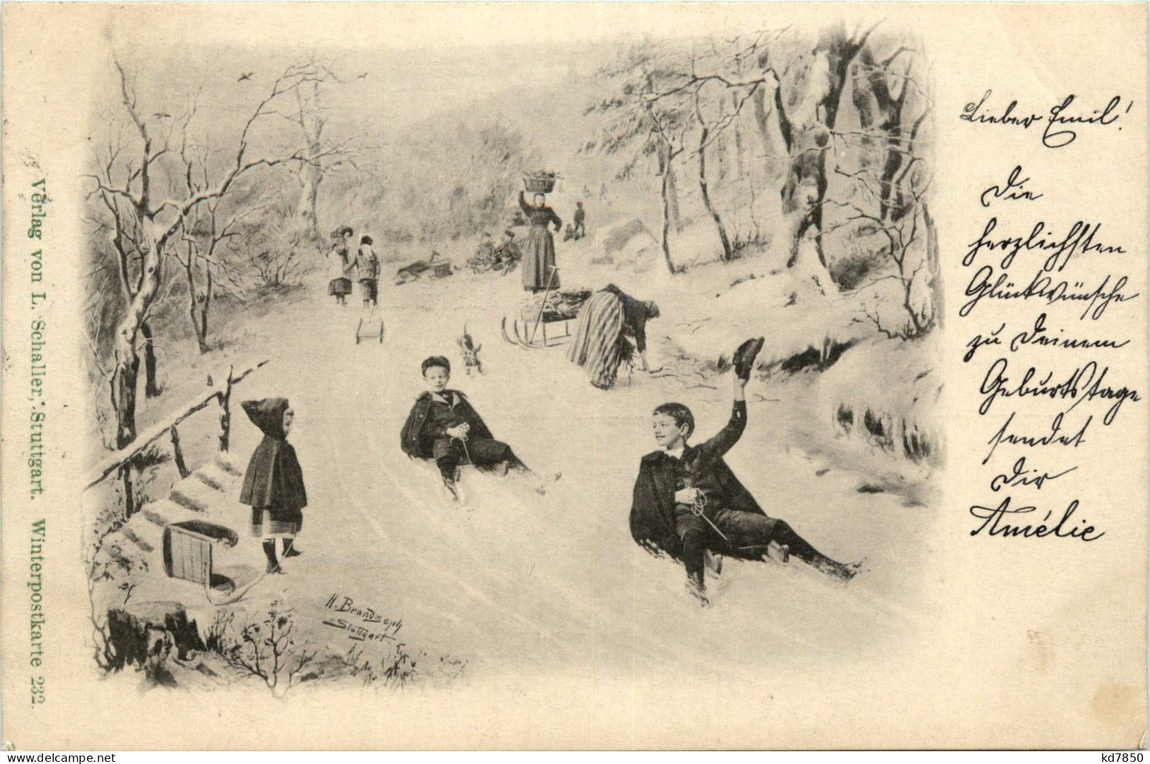Rodeln - Schlitteln - Privatpost - Winter Sports
