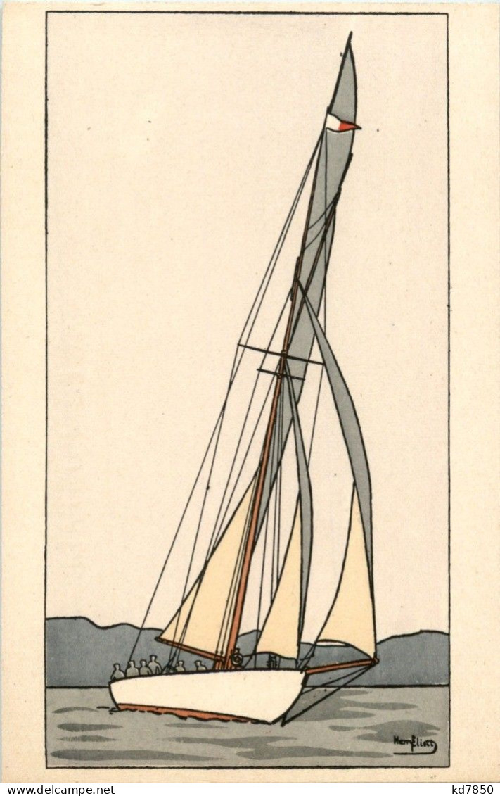 Sailing Ship Sign- Eliott - Segeln