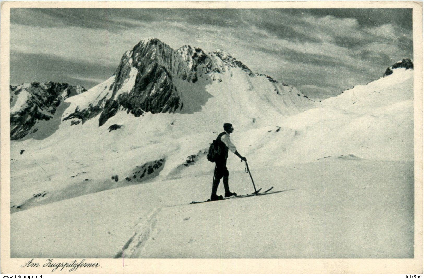 Skifahrer Zugspitze - Winter Sports