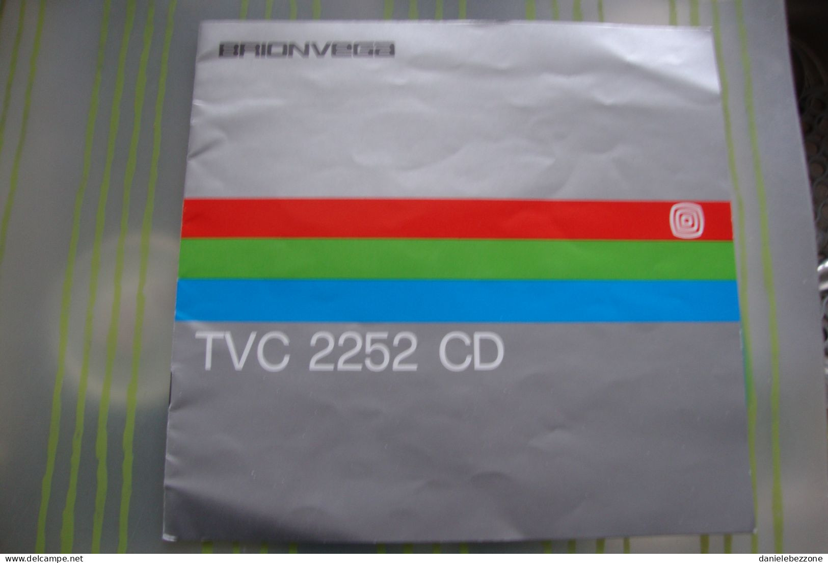 Libretto Accompagnamento Brionvega TVC 2252 CD - Ohne Zuordnung