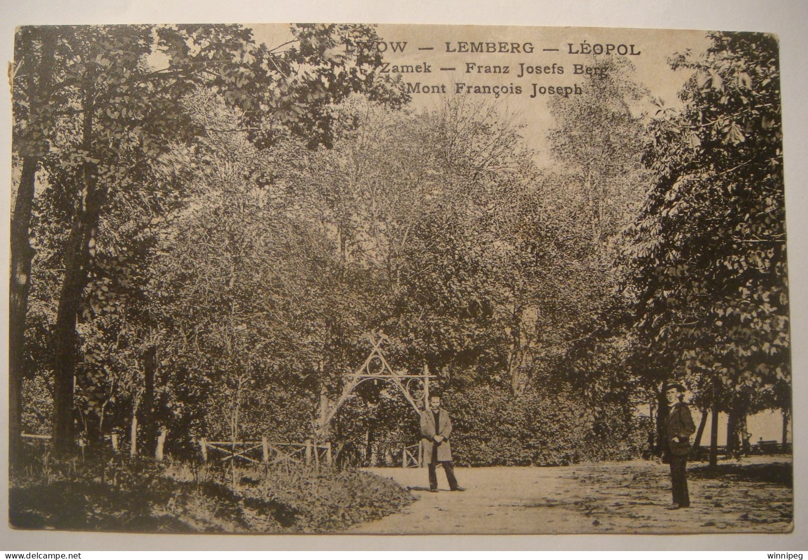 Lwow.Lemberg.Zamek.Franz Josefs Burg.DG.1909.Poland.Ukraine. - Oekraïne