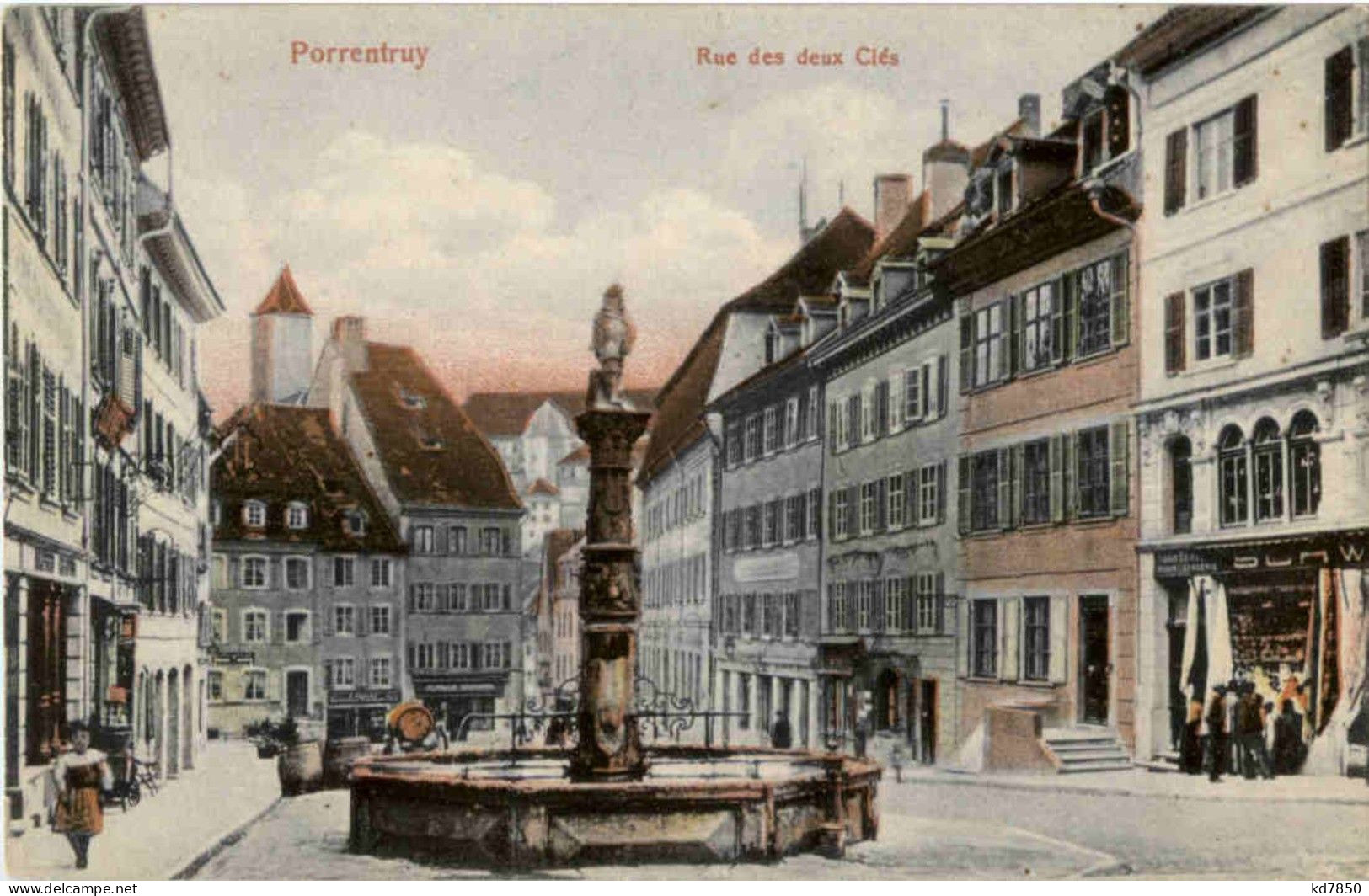 Porrentruy - Rue Des Deux Cles - Porrentruy