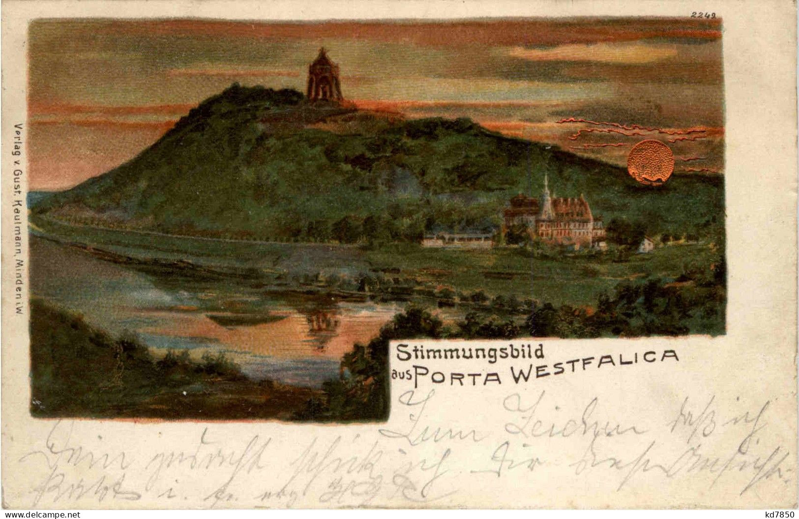 Porta Westfalica - Litho - Porta Westfalica