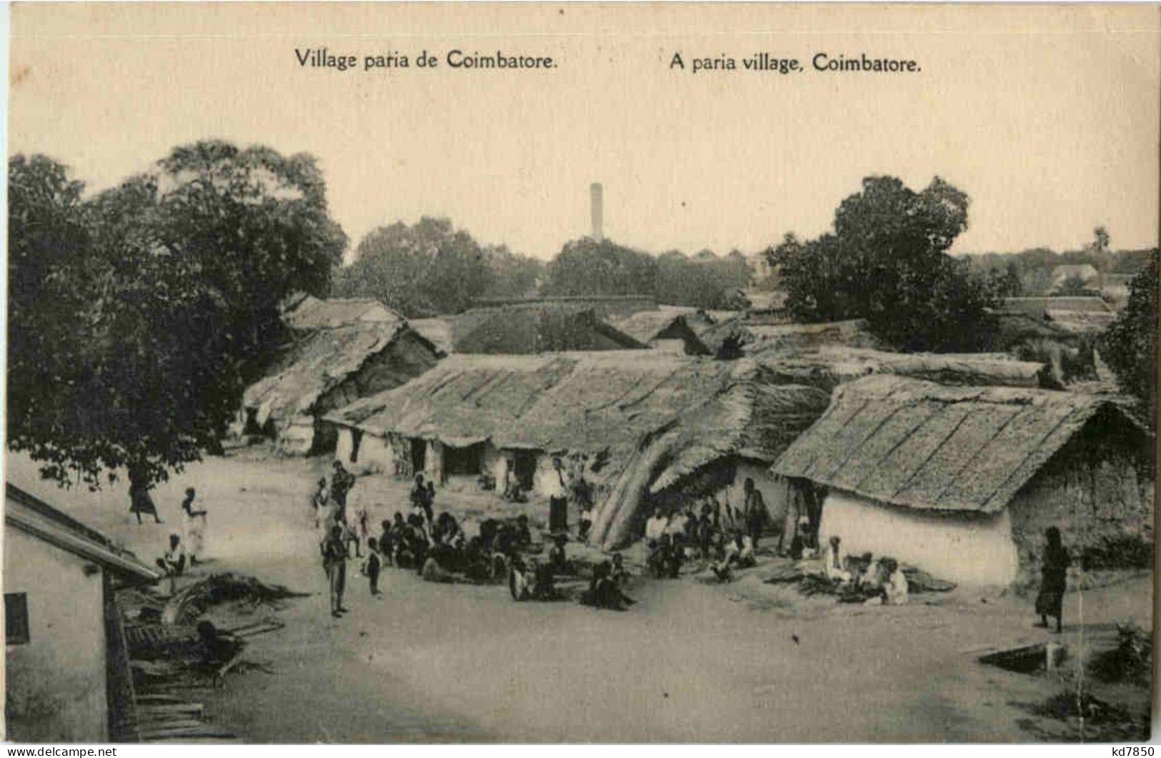 Coimbatore - A Paria Village - Inde