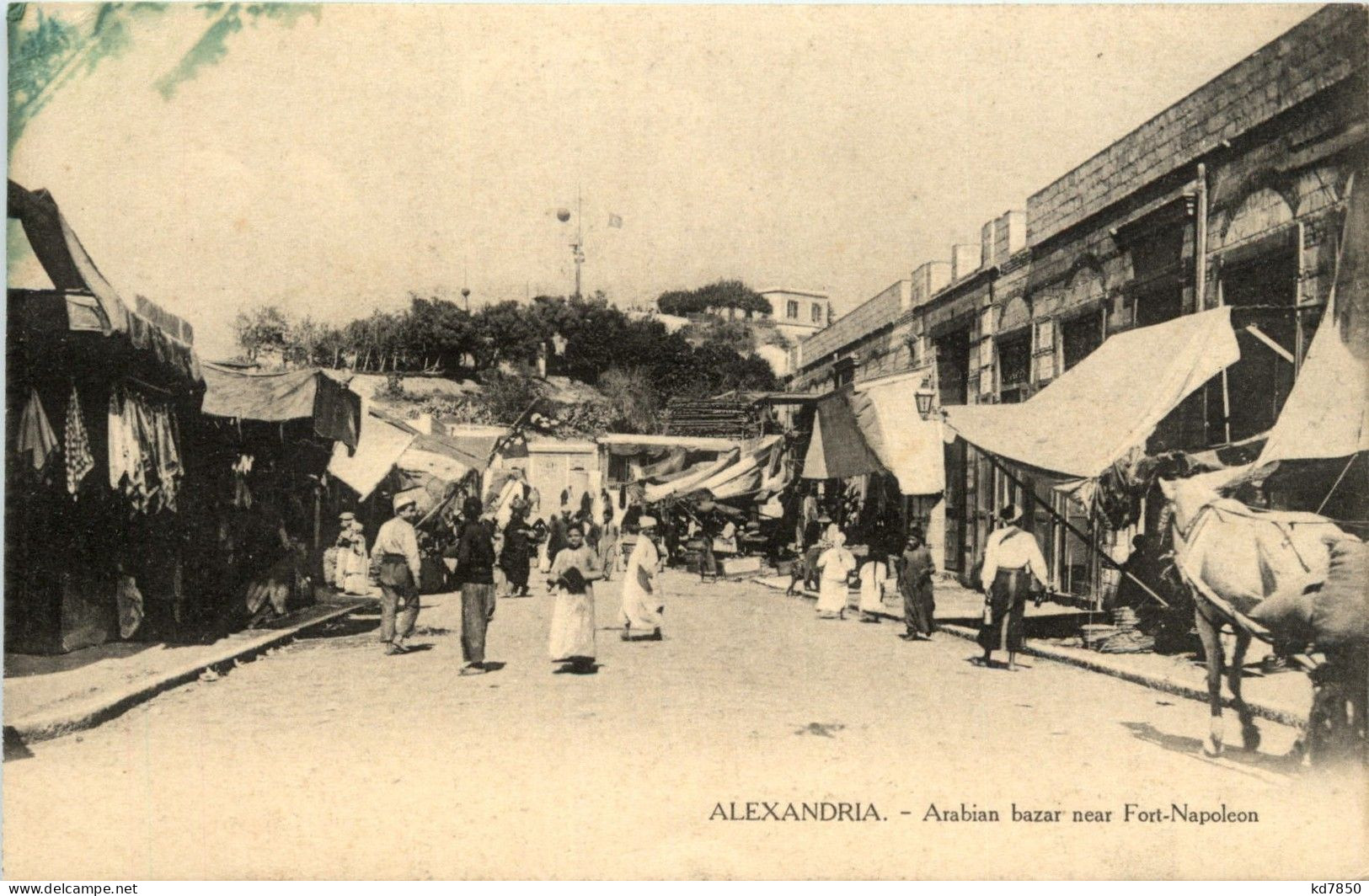 Alexandria - Arabien Bazar Near Fort Napoleon - Alexandrië