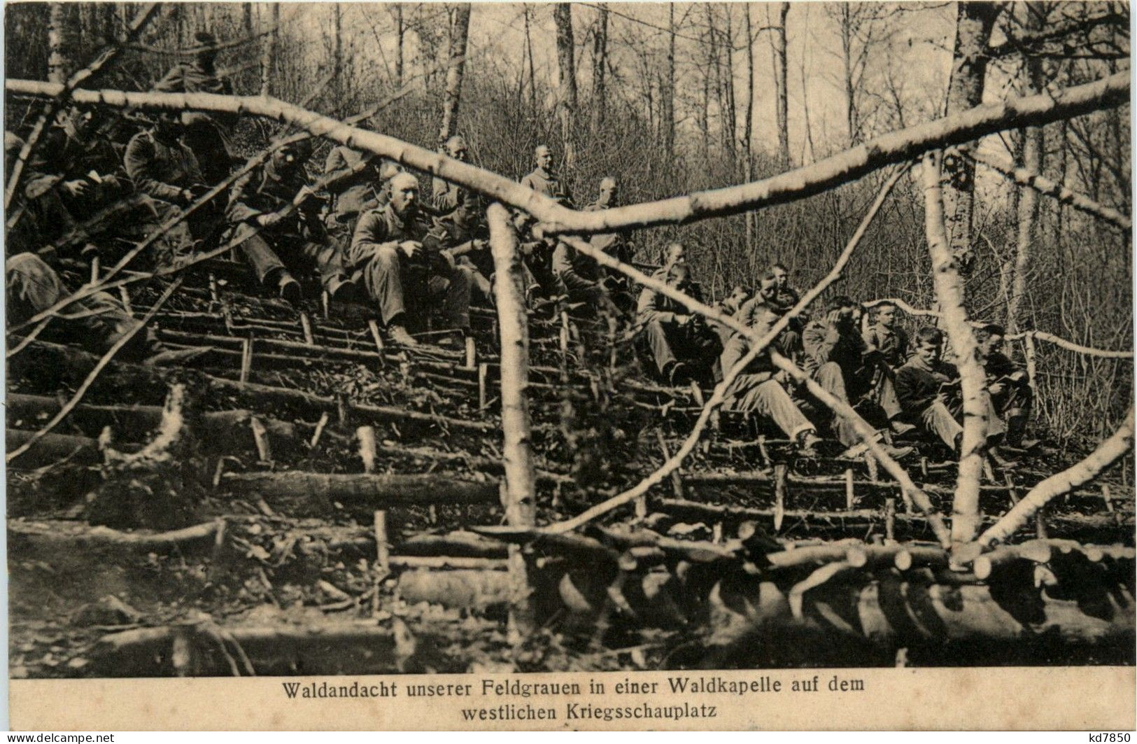 Waldandacht Unserer Feldgrauen - Feldpost - Oorlog 1914-18