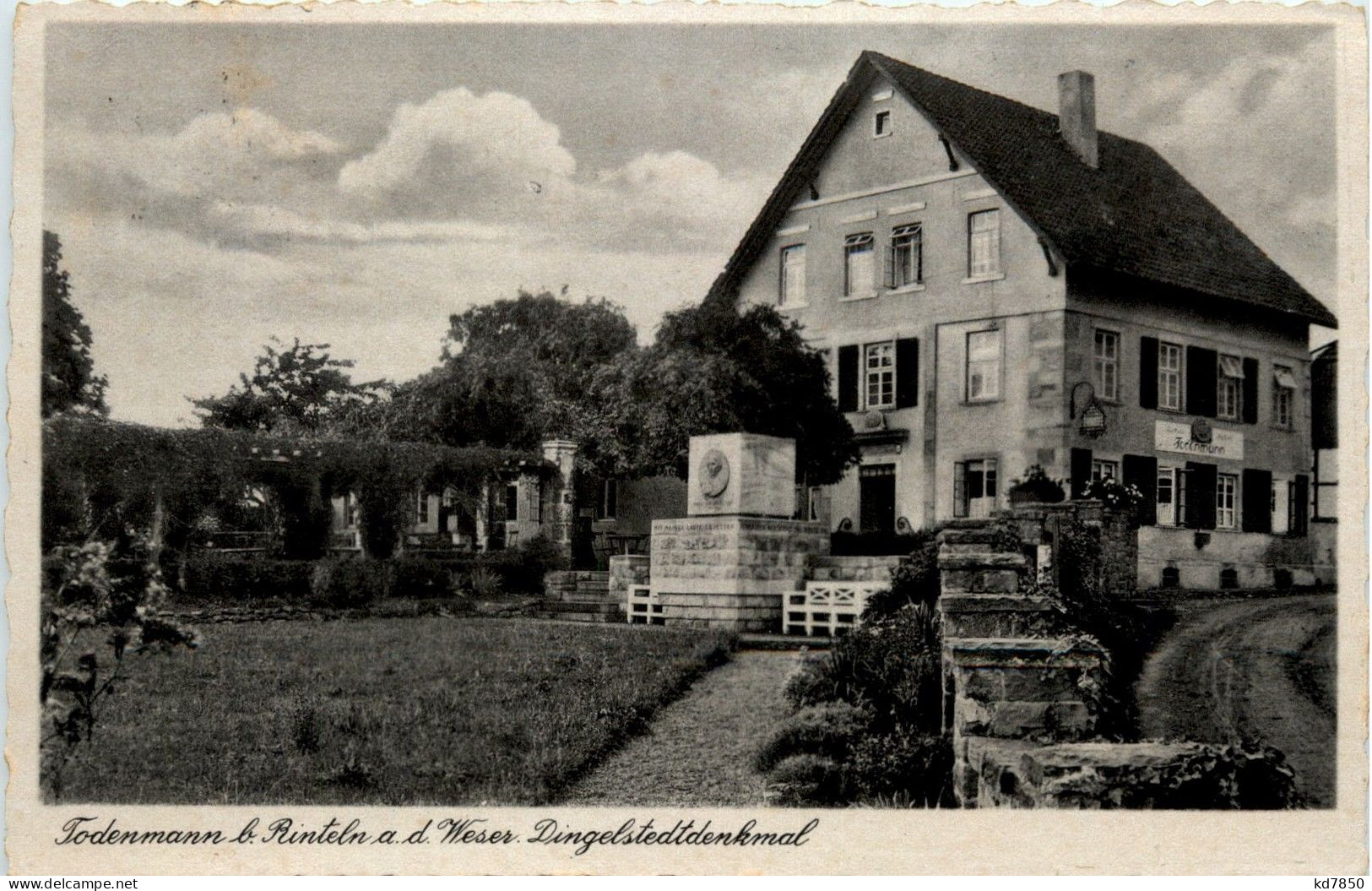 Todenmann Bei Rinteln - Dingelstedtdenkmal - Rinteln