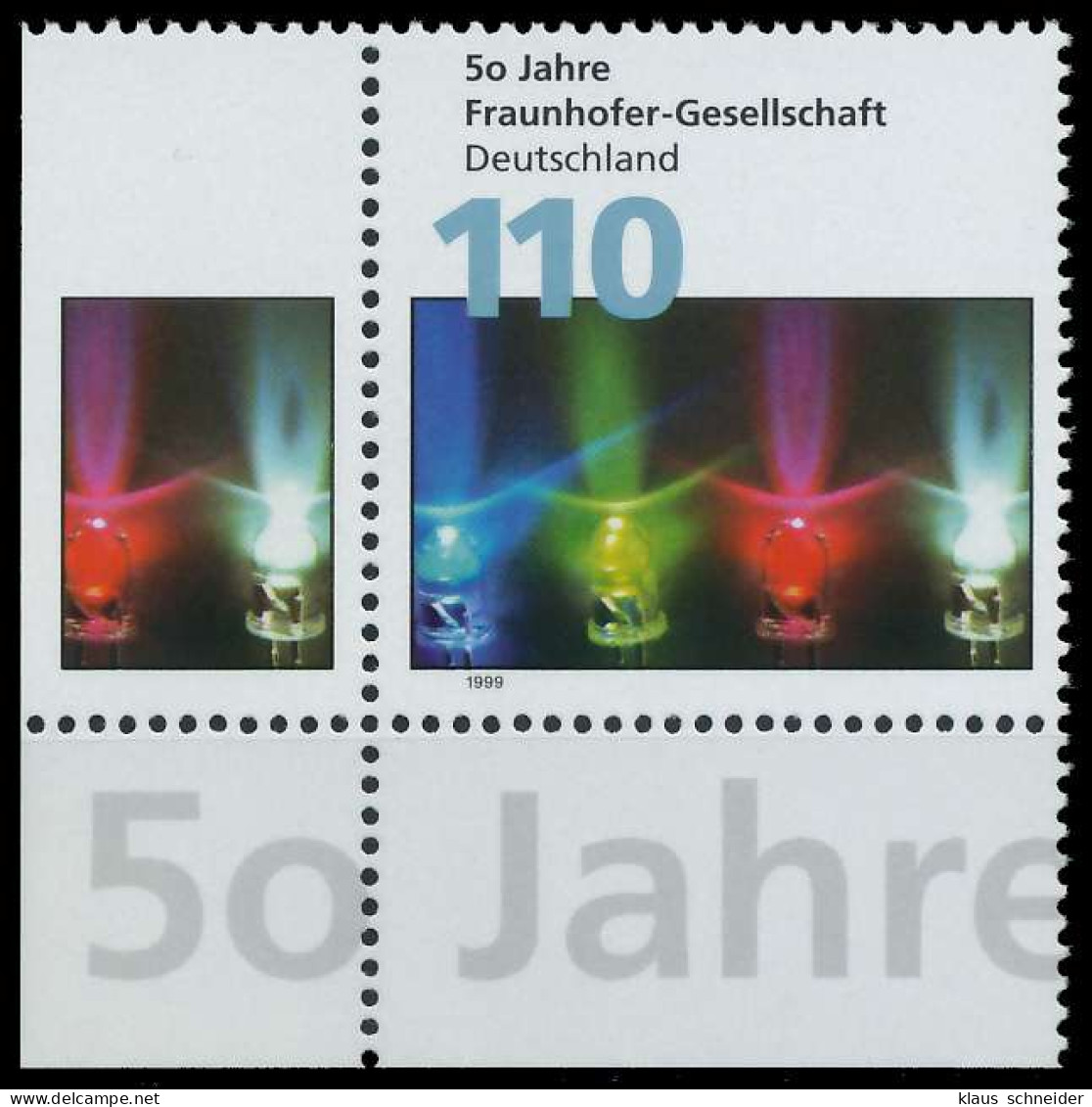 BRD BUND 1999 Nr 2038 Postfrisch ECKE-ULI X60B1EA - Unused Stamps