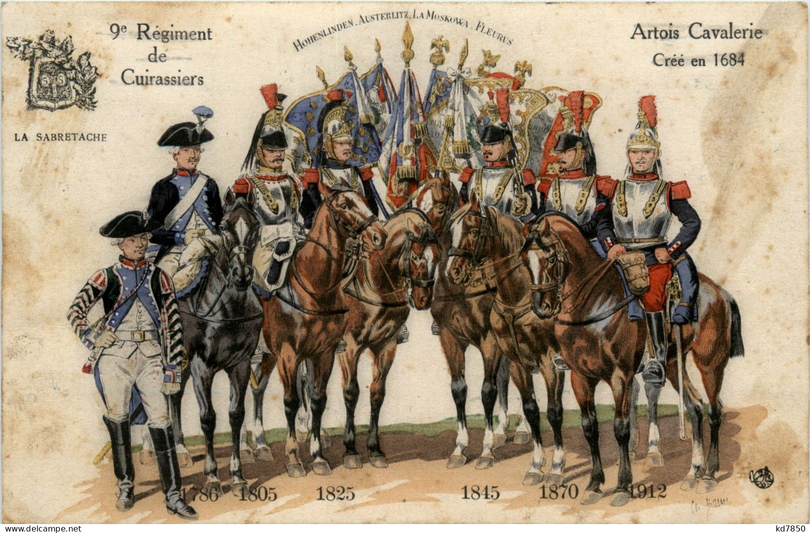 9e Regiment De Cuirassiers - Regiments