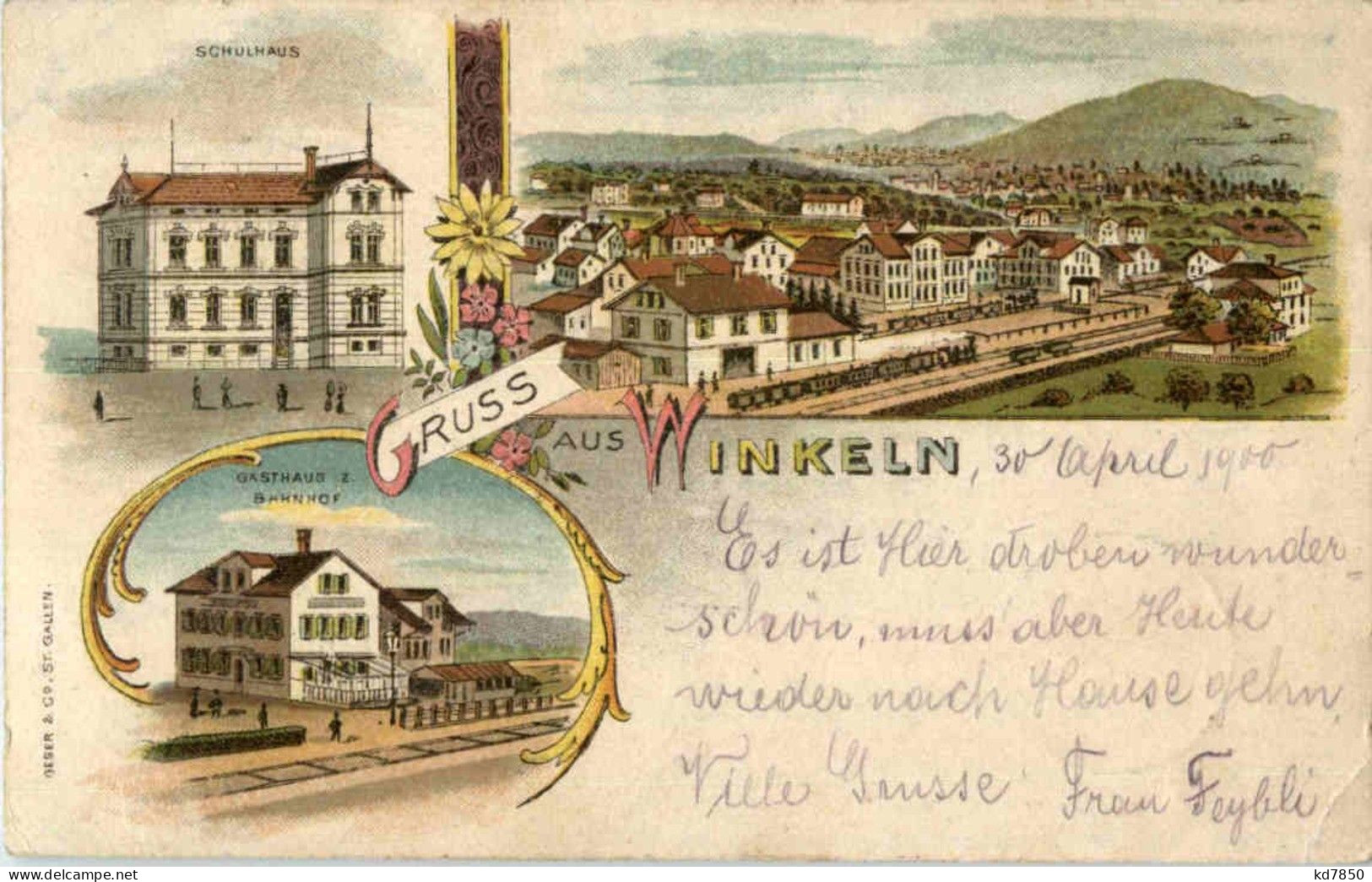 Gruss Aus Winkeln - St. Gallen - Saint-Gall