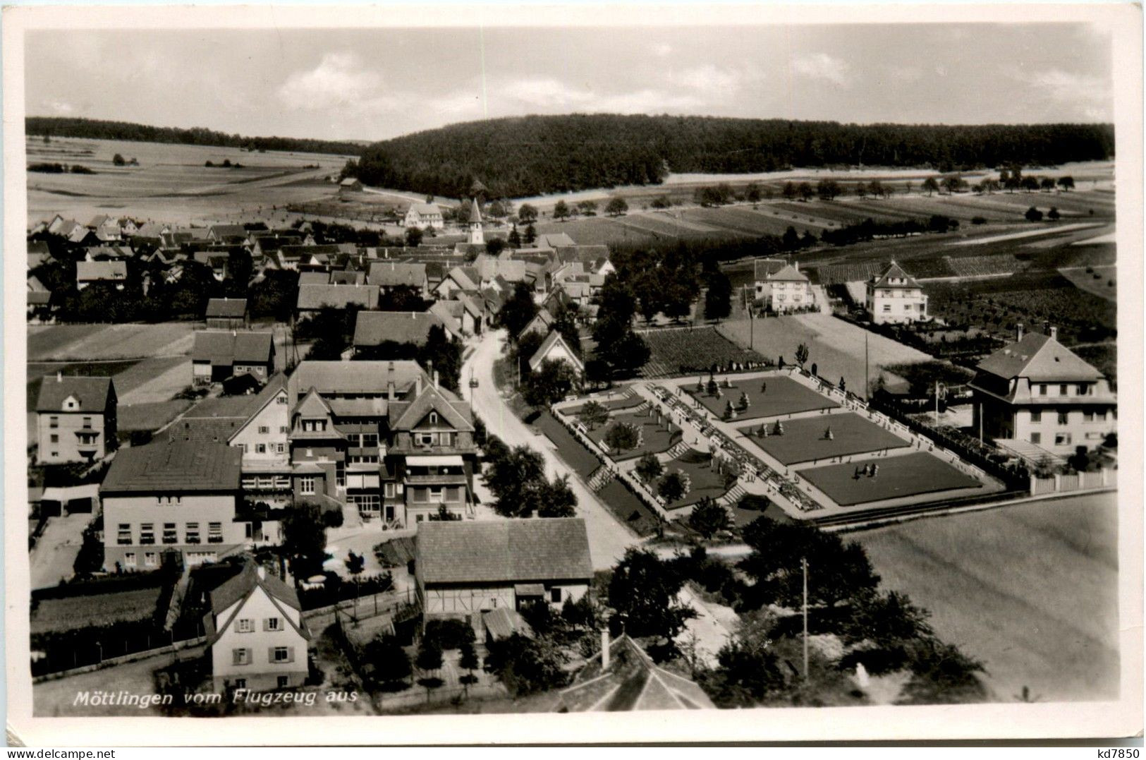 Möttlingen Vom Flugzeug Aus - Bad Liebenzell - Calw