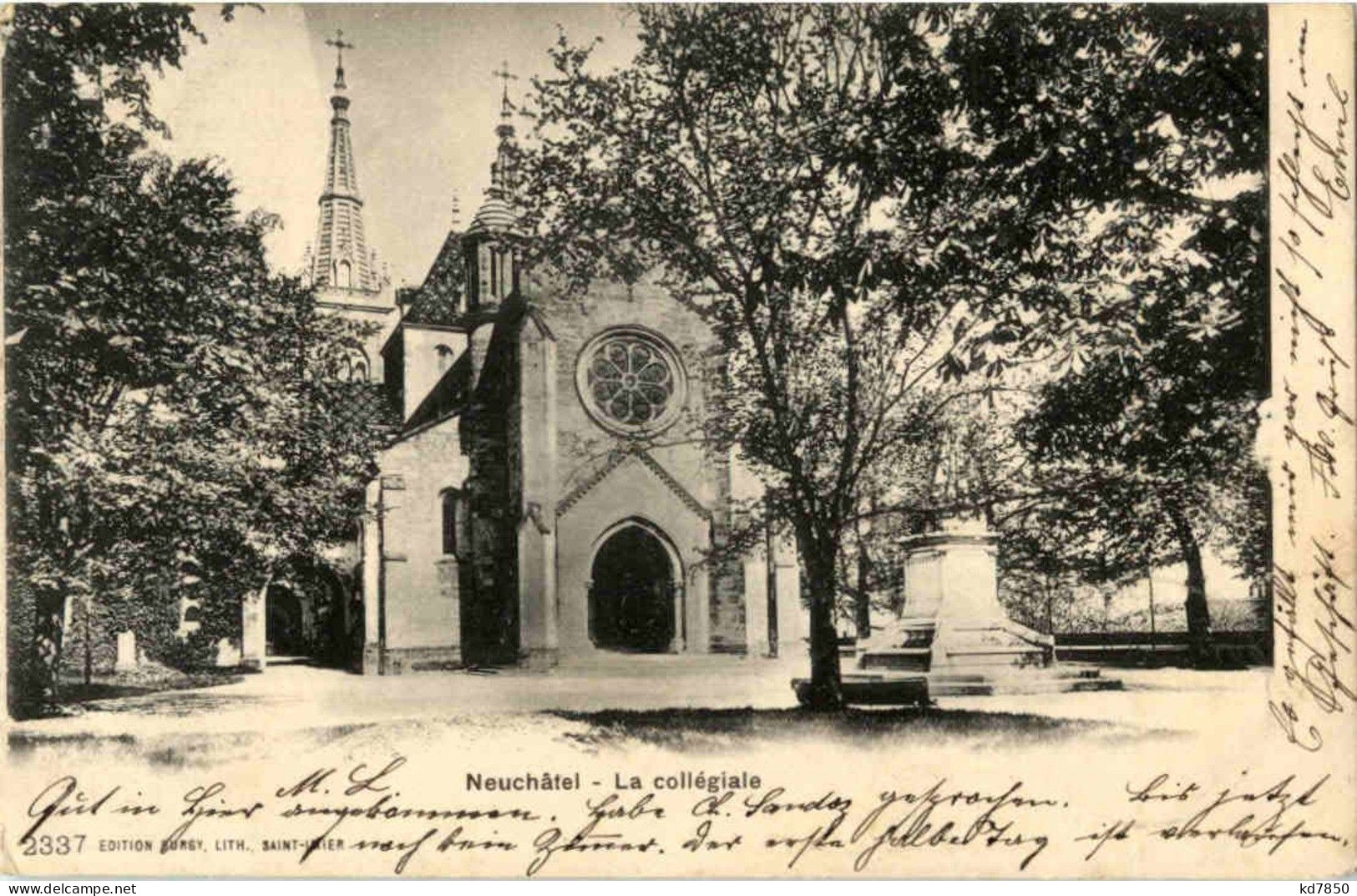 Neuchatel - La Collegiale - Neuchâtel