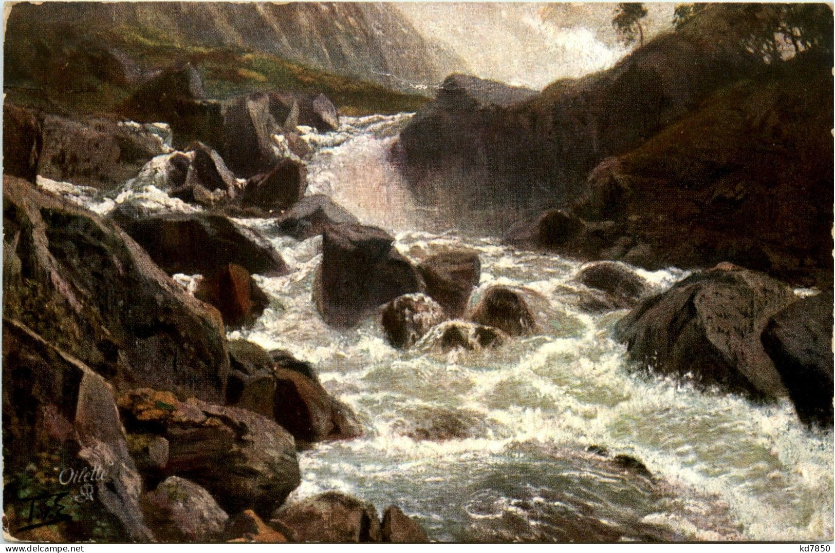 Wasserfall Bei Odde - Norway