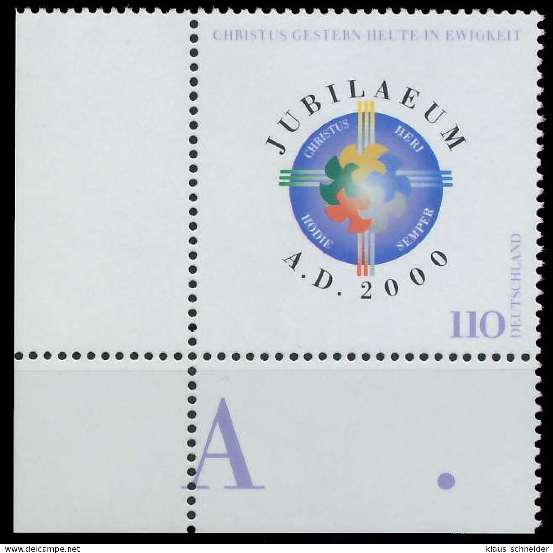 BRD BUND 2000 Nr 2087 Postfrisch ECKE-ULI X60E57E - Unused Stamps