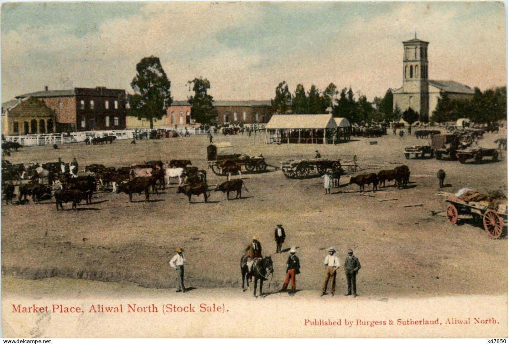 Aliwal North - Market Place - Afrique Du Sud