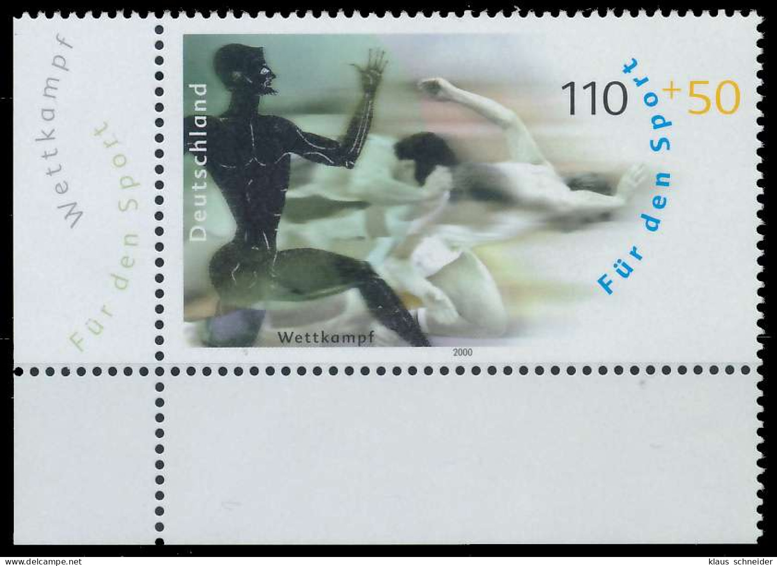 BRD BUND 2000 Nr 2096 Postfrisch ECKE-ULI X60E6A6 - Unused Stamps
