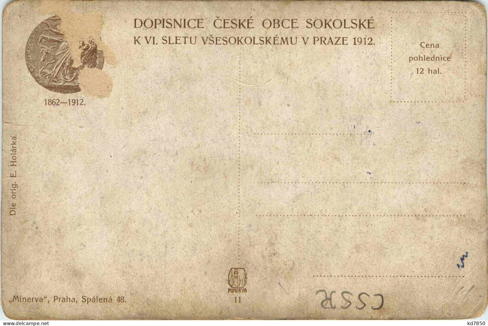 VI. Slet Vsesoholsky V Fraze 1912 - Czech Republic