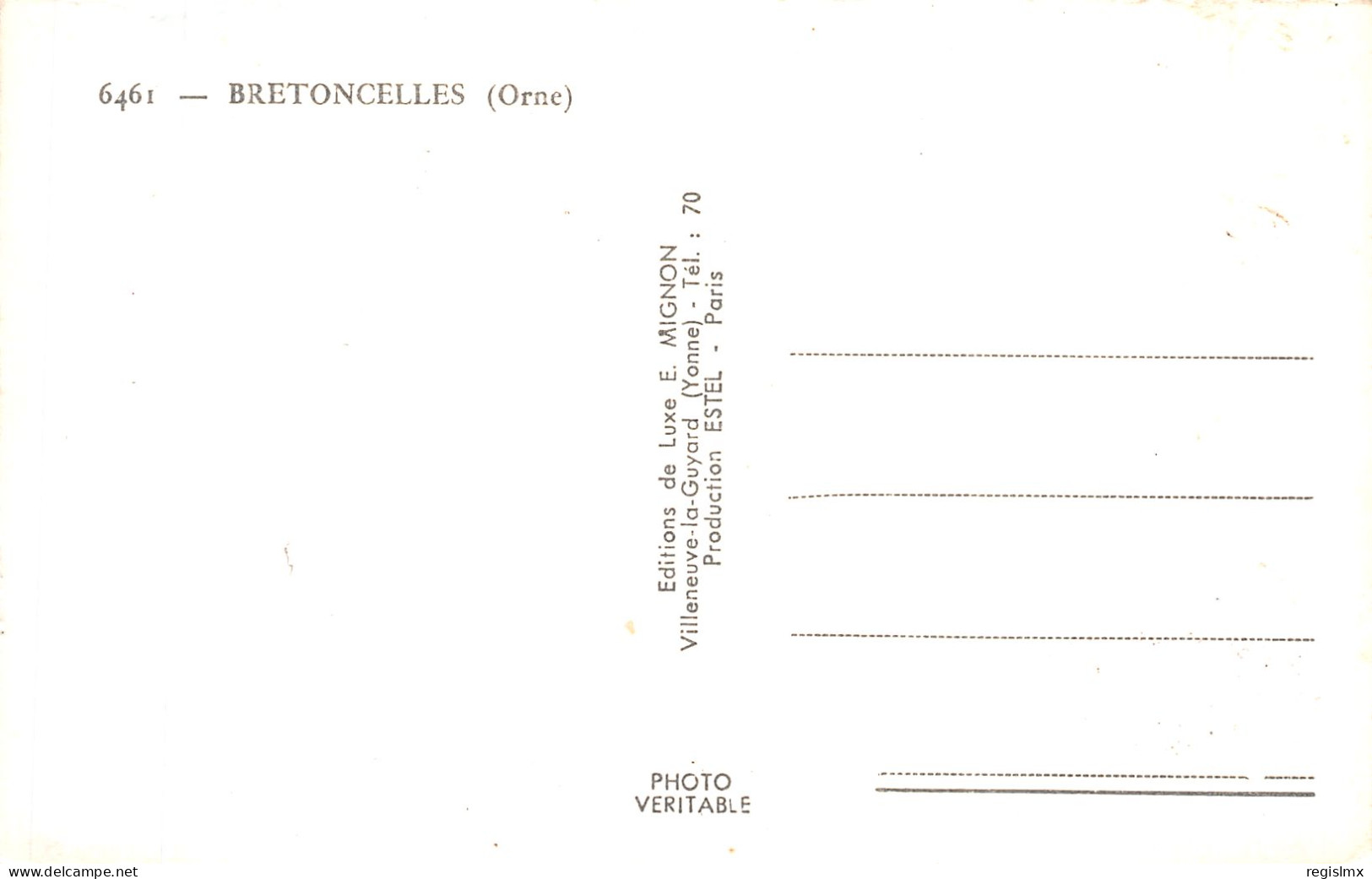 61-BRETONCELLES-N°2131-B/0387 - Sonstige & Ohne Zuordnung