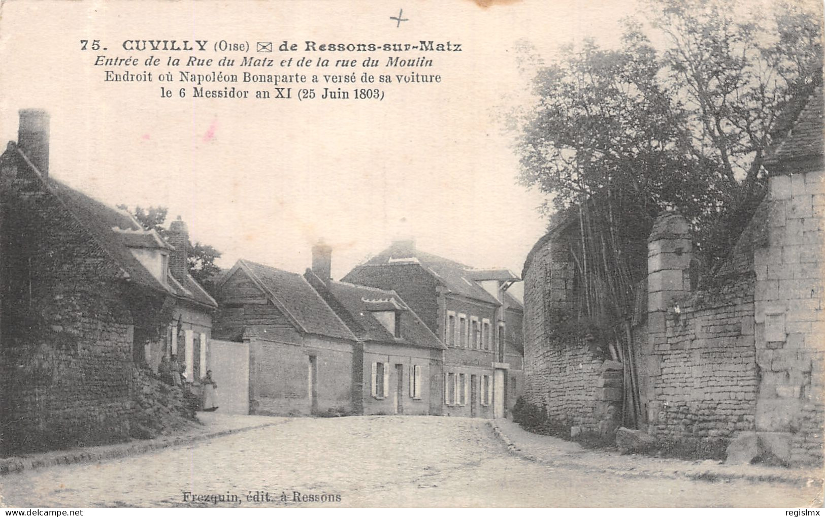 60-CUVILLY DE RESSONS SUR MATZ-N°2131-A/0393 - Other & Unclassified
