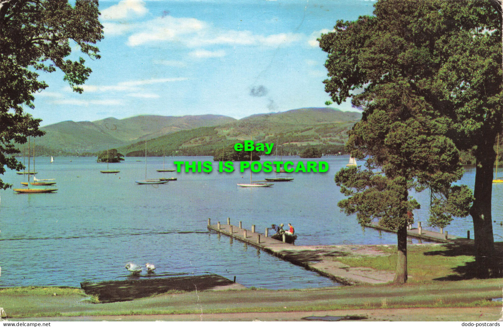R601184 Lake Windermere From Bowness. 1967 - Wereld