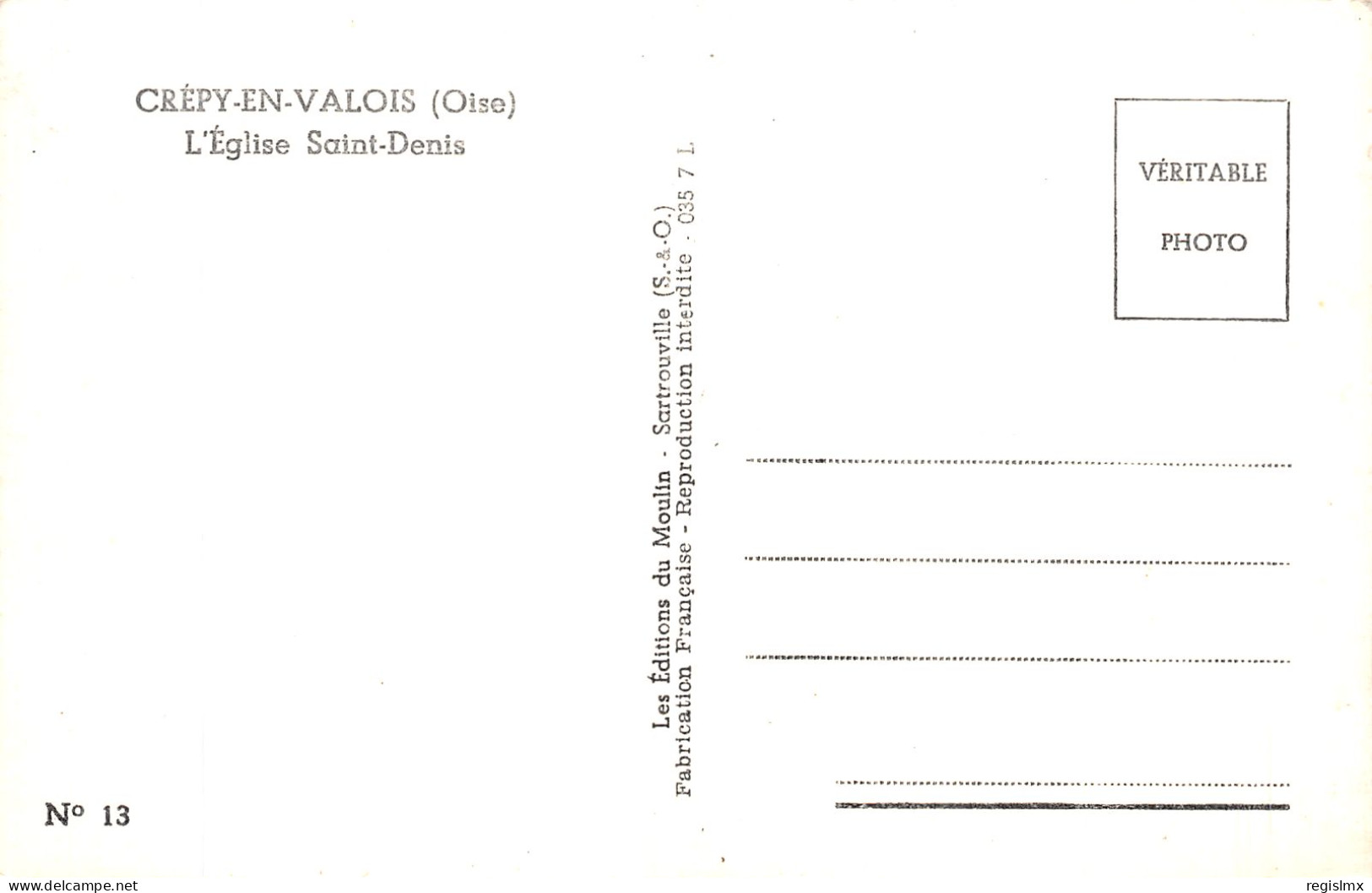 60-CREPY EN VALOIS-N°2131-A/0307 - Crepy En Valois