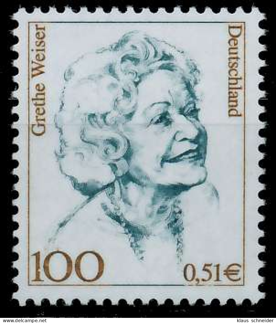 BRD BUND DS FRAUEN Nr 2149 Postfrisch X60EB02 - Unused Stamps