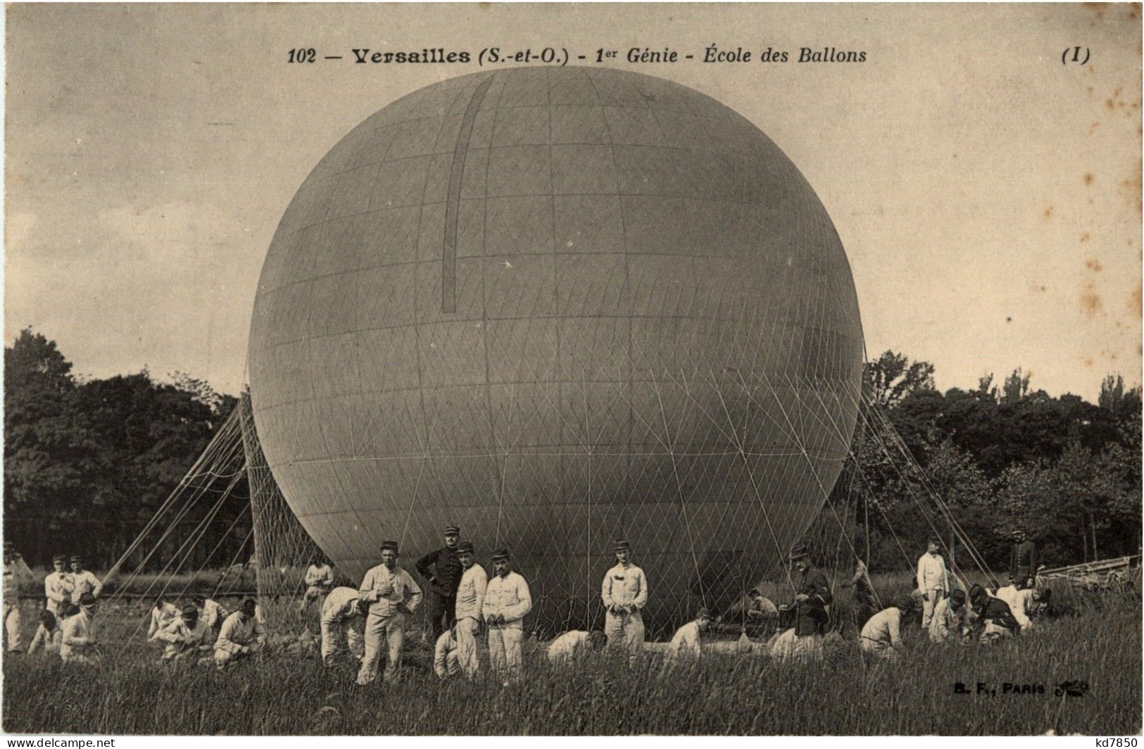 Versailles - Ecole Des Ballons - Fesselballons