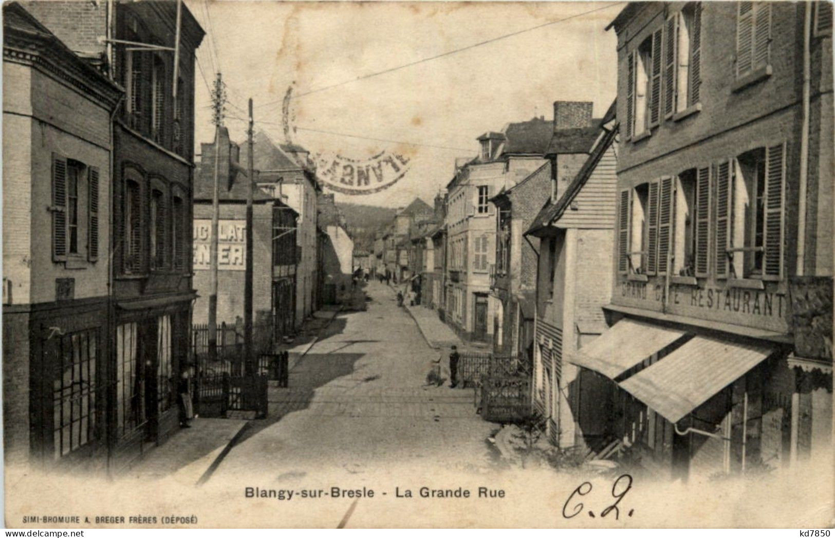 Blangy Sur Bresle - La Gande Rue - Blangy-sur-Bresle