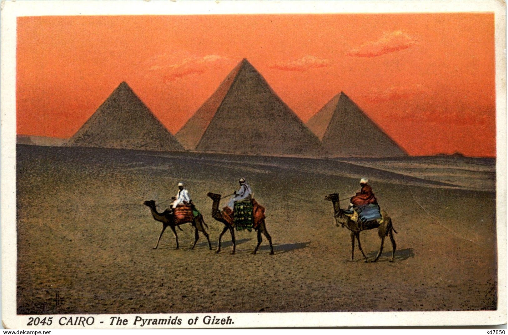 Cairo - The Pyramids Of Gizeh - El Cairo